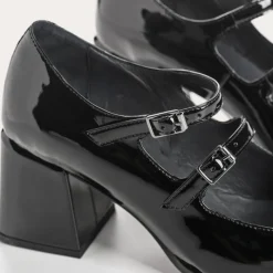 Reqins BABIES A TALONS BONIE VERNIS NOIR Fashion