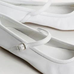 Reqins BABIES HONOR CUIR BLANC Sale