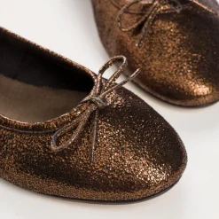 Reqins BALLERINES CARMEN CRACK METALLIQUE Hot