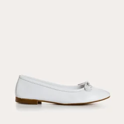 Reqins BALLERINES CARMEN CUIR CC BLANC Online
