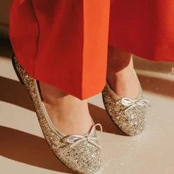 Reqins BALLERINES CARMEN GLITTER CC METALLIQUE Online