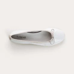 Reqins BALLERINES CARMEN VERNIS CC BLANC Best