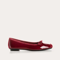 Reqins BALLERINES HARMONY CUIR VERNIS ROUGE Outlet