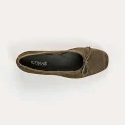 Reqins BALLERINES HARMONY CUIR VELOURS CC Outlet