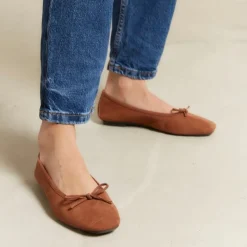 Reqins BALLERINES HARMONY CUIR VELOURS Online