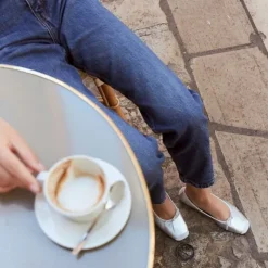 Reqins BALLERINES HARMONY ECLAT CC ARGENT Sale