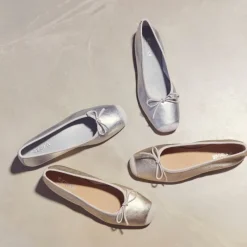 Reqins BALLERINES HARMONY ECLAT CC ARGENT Sale