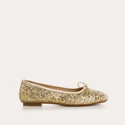 Reqins BALLERINES HARMONY GLITTER METALLIQUE Sale
