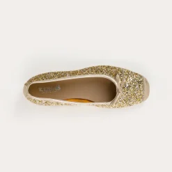 Reqins BALLERINES HARMONY GLITTER METALLIQUE Sale