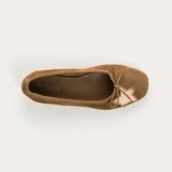 Reqins BALLERINES HELLO CUIR VELOURS/ECLAT Sale