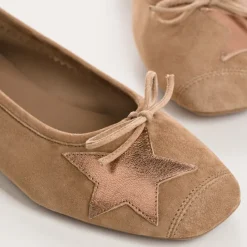 Reqins BALLERINES HELLO CUIR VELOURS/ECLAT Sale