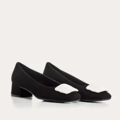Reqins BALLERINES KEFIR CUIR VELOURS/SILK NOIR Best