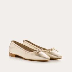 Reqins BALLERINES TRAVIATA CUIR METALLISE METALLIQUE Clearance