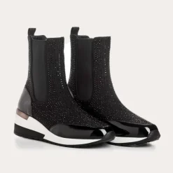 Reqins BASKETS IMAGE LYCRA NOIR Outlet