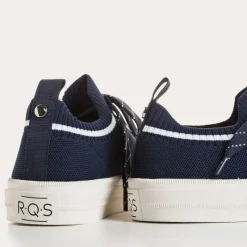 Reqins BASKETS IMPERIAL CROCHET BLEU Outlet