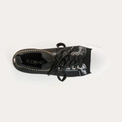 Reqins BASKETS IMPERIAL CROCHET NOIR Best