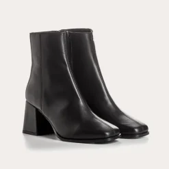 Reqins BOOTS A TALONS BLONDIE CUIR NOIR Fashion