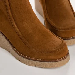 Reqins BOOTS ARGOS CUIR VELOURS CHAMOIS Best