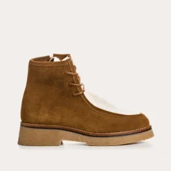 Reqins BOOTS ARUBA CUIR VELOURS/TEDDY BEIGE Discount