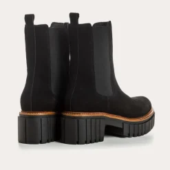 Reqins BOOTS BASEA CUIR VELOURS NOIR Best