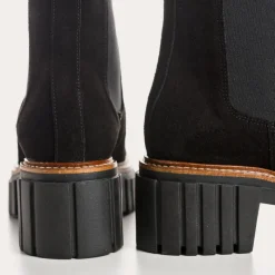 Reqins BOOTS BASEA CUIR VELOURS NOIR Best