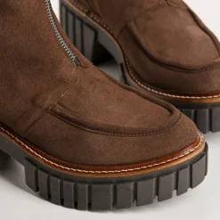 Reqins BOOTS BOWEN CUIR VELOURS MARRON Online