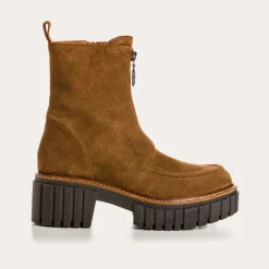 Reqins BOOTS BOWEN CUIR VELOURS BEIGE Sale