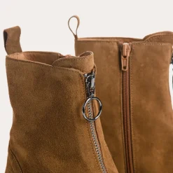 Reqins BOOTS BOWEN CUIR VELOURS BEIGE Sale