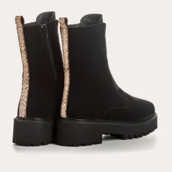Reqins BOOTS DAFNE CUIR VELOURS NOIR Sale