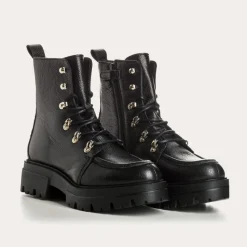 Reqins BOOTS DEVON CUIR GRAINE NOIR Outlet