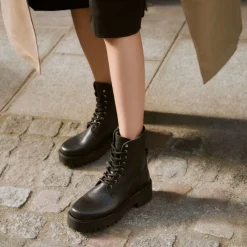 Reqins BOOTS DIARY CUIR GRAINE NOIR Sale