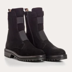 Reqins BOOTS DUSKY CUIR VELOURS NOIR Best