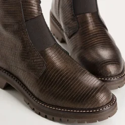 Reqins BOOTS DUSKY LEZARD MARRON Online