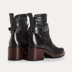 Reqins BOOTS ENEA CUIR NOIR Fashion