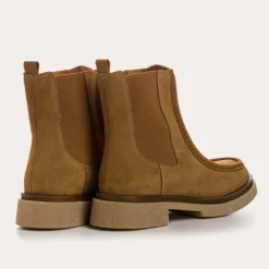 Reqins BOOTS FINLAY CUIR VELOURS HAVANE Discount