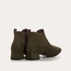 Reqins BOOTS KEEGAN CUIR VELOURS VERT New