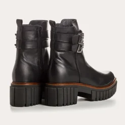 Reqins BOTTINES BETTIE CUIR NOIR New