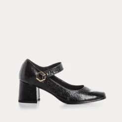 Reqins ESCARPINS GAYANE CUIR VERNIS NOIR Outlet