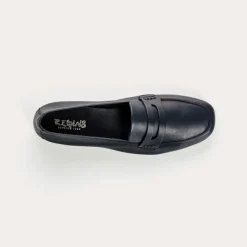 Reqins MOCASSINS HEMA CUIR CC BLEU Hot