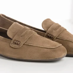 Reqins MOCASSINS HEMA CUIR VELOURS VERT Hot