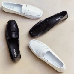 Reqins MOCASSINS HEMA VERNIS CC BLANC Fashion