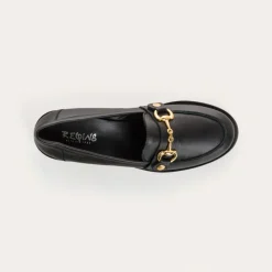 Reqins MOCASSINS JANIS CUIR NOIR New