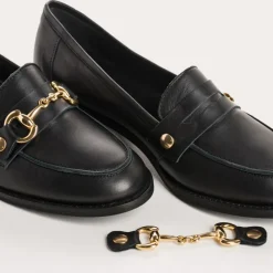 Reqins MOCASSINS JANIS CUIR NOIR New