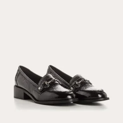 Reqins MOCASSINS JANIS VERNIS GRAINE NOIR Online