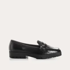 Reqins MOCASSINS MARIELLA CUIR NOIR Online