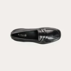 Reqins MOCASSINS MARIELLA CUIR NOIR Online