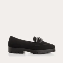 Reqins MOCASSINS MASHI CUIR VELOURS NOIR Best