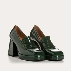 Reqins MOCASSINS PABLITA NAPLAK VERT Discount