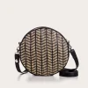 Reqins SAC CALIOPE CUIR/PALM NOIR Fashion