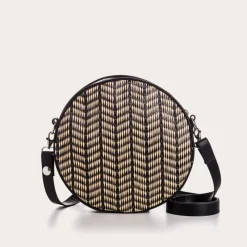Reqins SAC CALIOPE CUIR/PALM NOIR Fashion